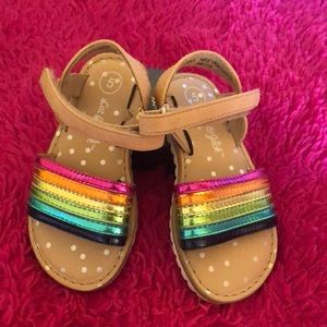 Baby girl sandals. Excellent shape! Size 5.
